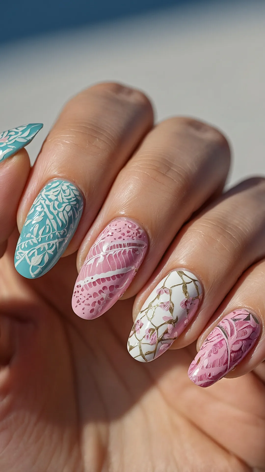 Pretty in Pink: 20 Summer Nail Ideas to Try in 2025 45 Blush Hour Nails