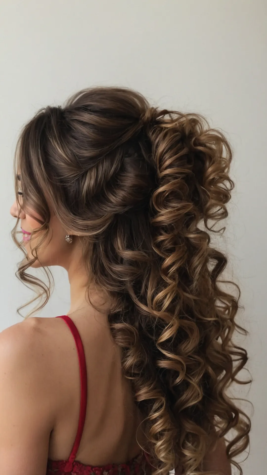 Curly Queen: 15 Wedding Hairstyles for Every Curl Type 45 The Ring Meets the Curls