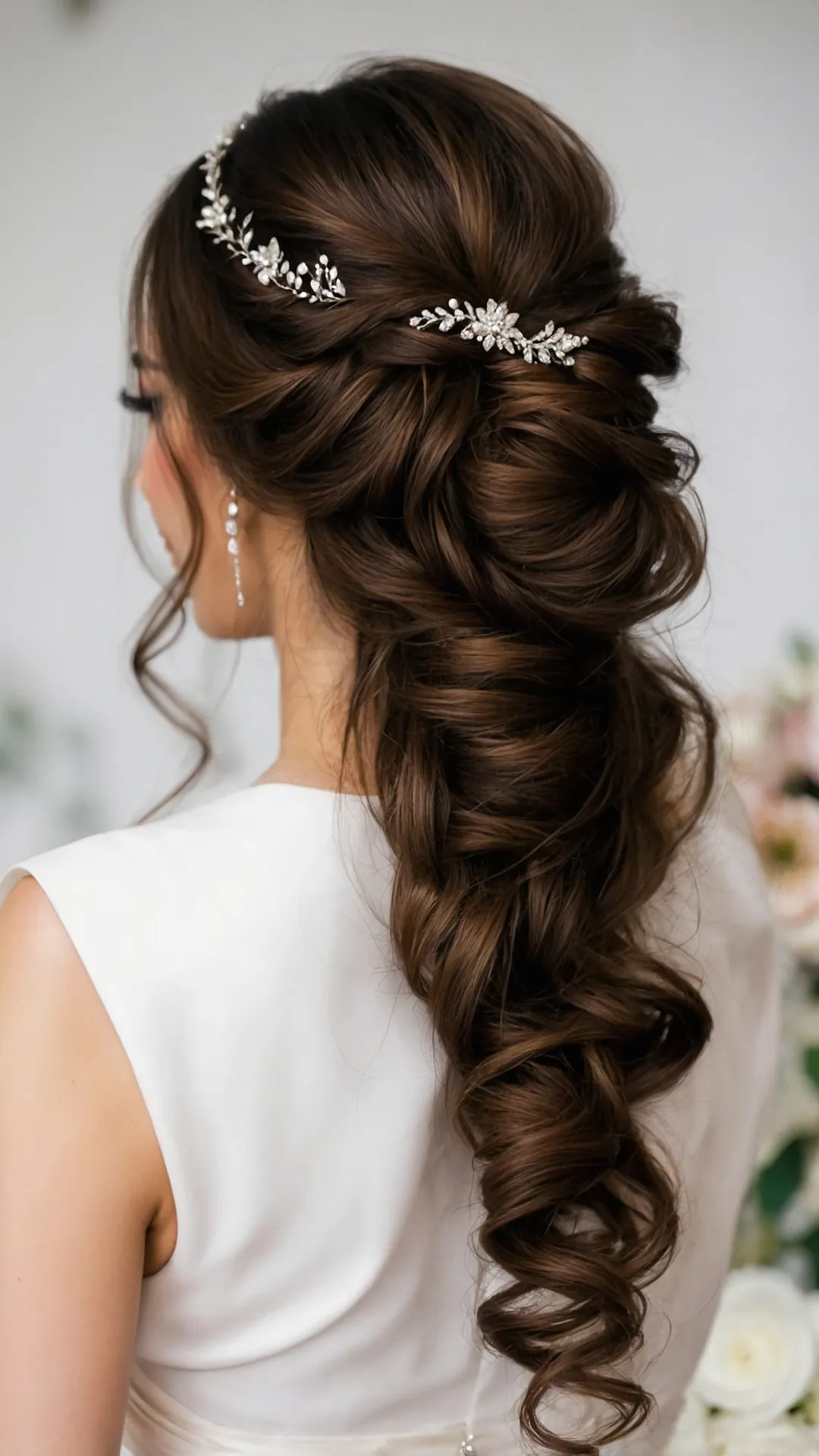 Bridal Chic: 18 Heavenly Wedding Hairstyles That Are a Fairytale Come to Life 40 Wedding Hair Enchantment