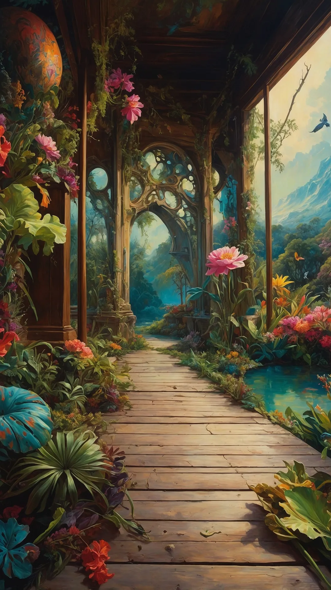 Unleashing Creativity: 22 Oil Painting Background Ideas for Everyone 39 Orange Explosion