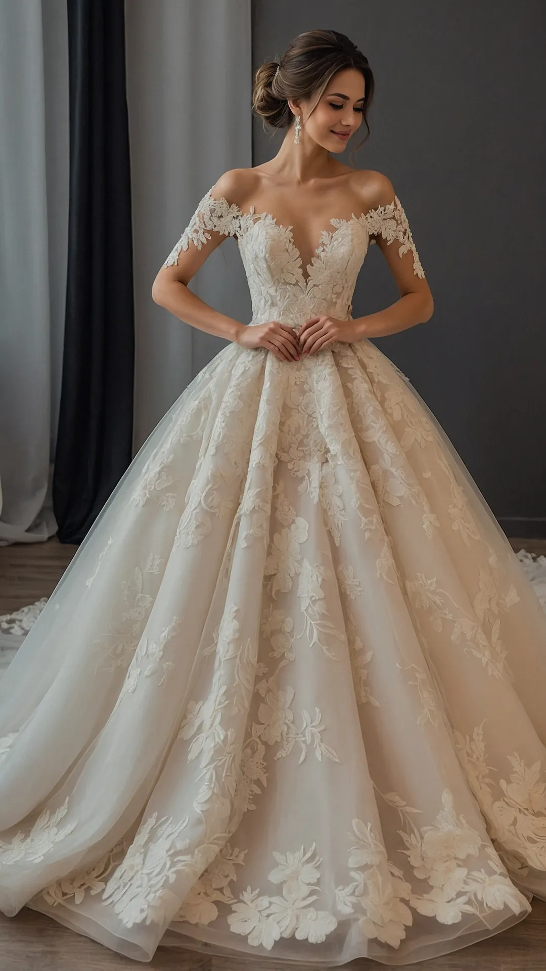 Enchanting Elegance: 20 Bridal Dress Trends for Your Winter Wedding 39 Cloud Nine Confidence Gown