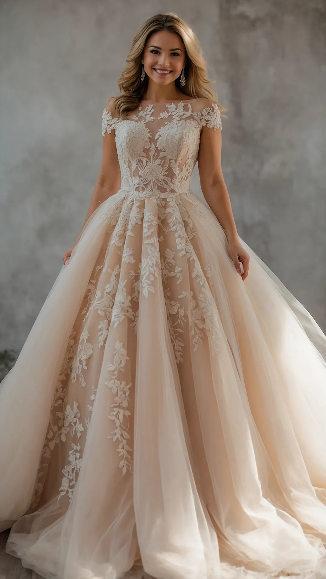 Dazzling Dreams: 20 Gold Wedding Dress Ideas for the Modern Bride 39 Dream Gown Gleam