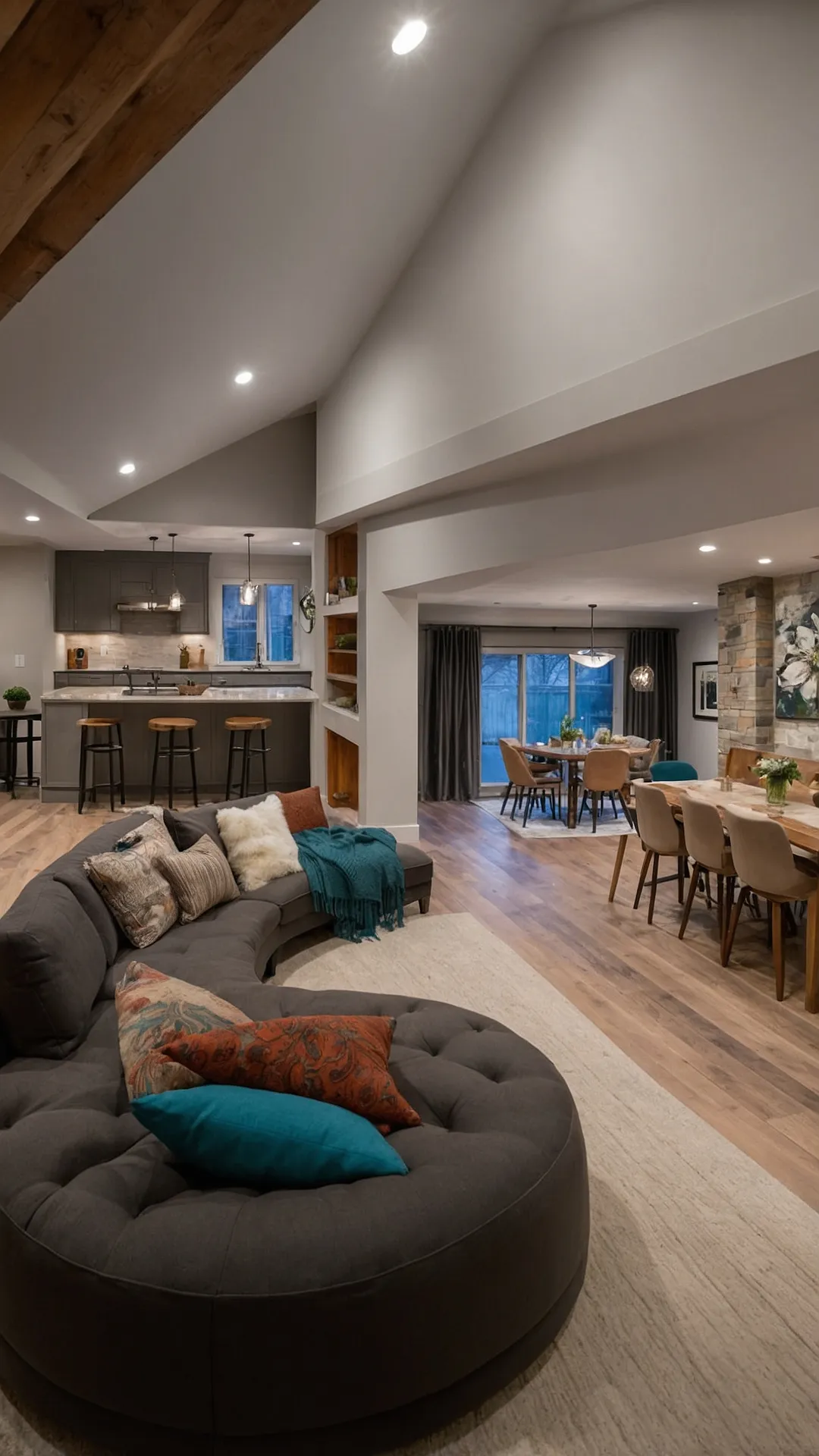 Unleash the Potential: 21 Cozy Basement Ideas for Family Gatherings 38 Game Day Grotto