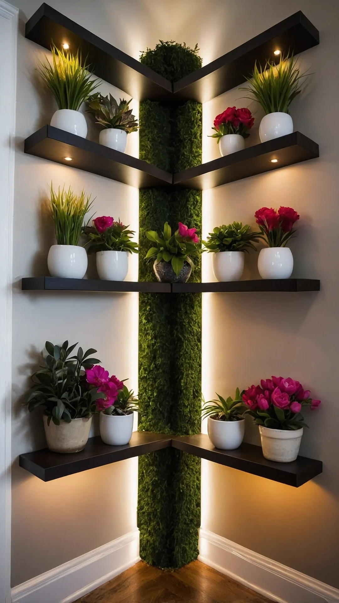 Maximizing Corners: Fun and Functional Shelf Ideas 42 Edge Evolution