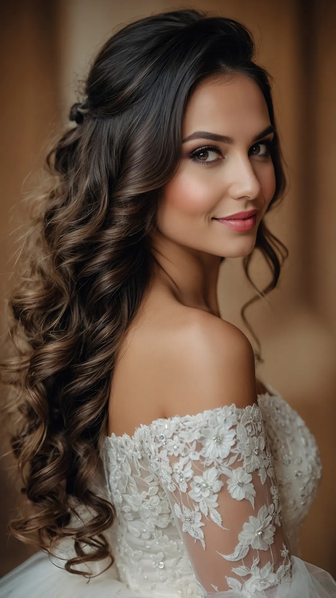 **Tresses in the Spotlight: Top 15 Loose Curls Wedding Hair Ideas for Every Bride** 37 Unleashed Wedding Curls
