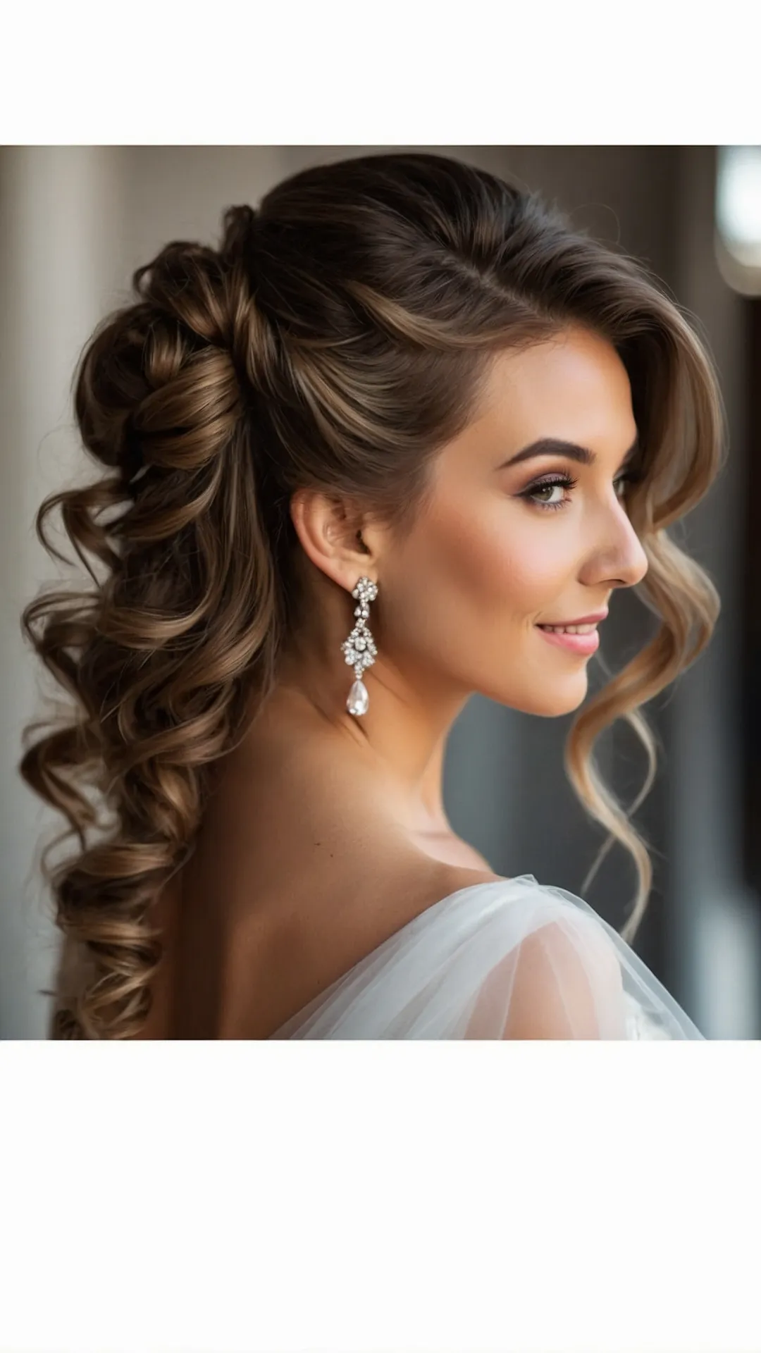 Braided Beauty for Shoulder-Length Maids