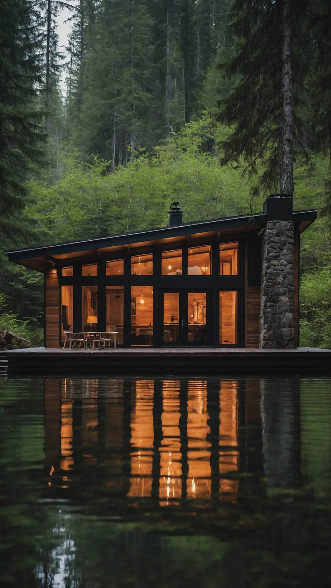 Modern Forest Cabin Ideas: Where Rustic Meets Chic 45 Luxe in the Leaves