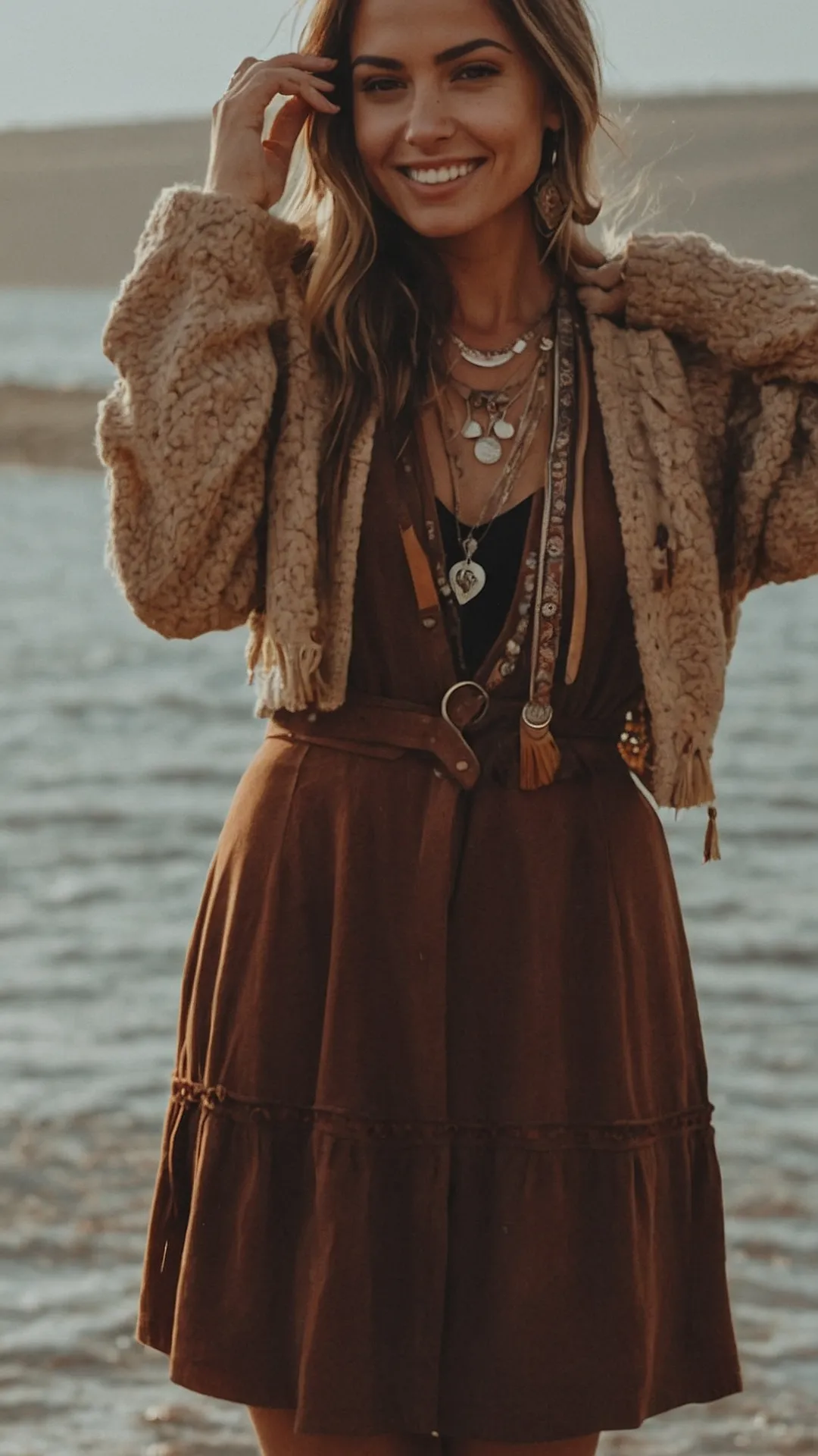 Embrace Your Inner Hippie: 15 Boho Fall Outfit Ideas for 2024 42 Boho Babe: Fallin' for This Look!