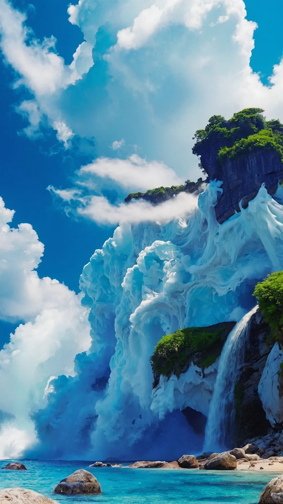 Captivating 15 Anime Scenery Wallpapers for Your Desktop Dreams 41 Anime's Mountain Majesty