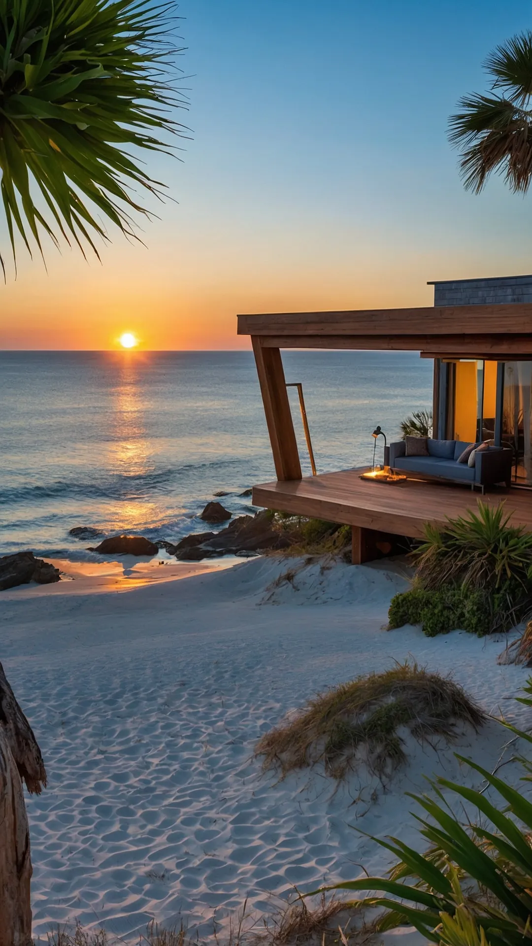 The Ultimate List of 15 Beach House Design Ideas for Your Coastal Retreat 34 Palm Tree Paradise