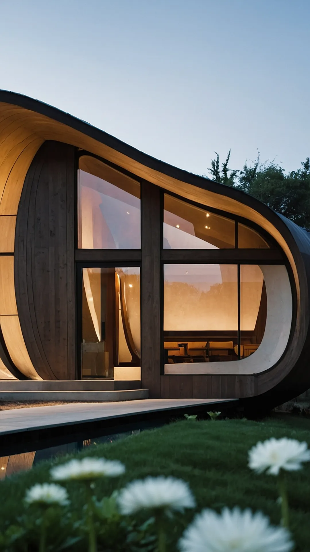 Dreamy Dwellings: 15 Modern Organic Architecture Concepts 35 Flow House: