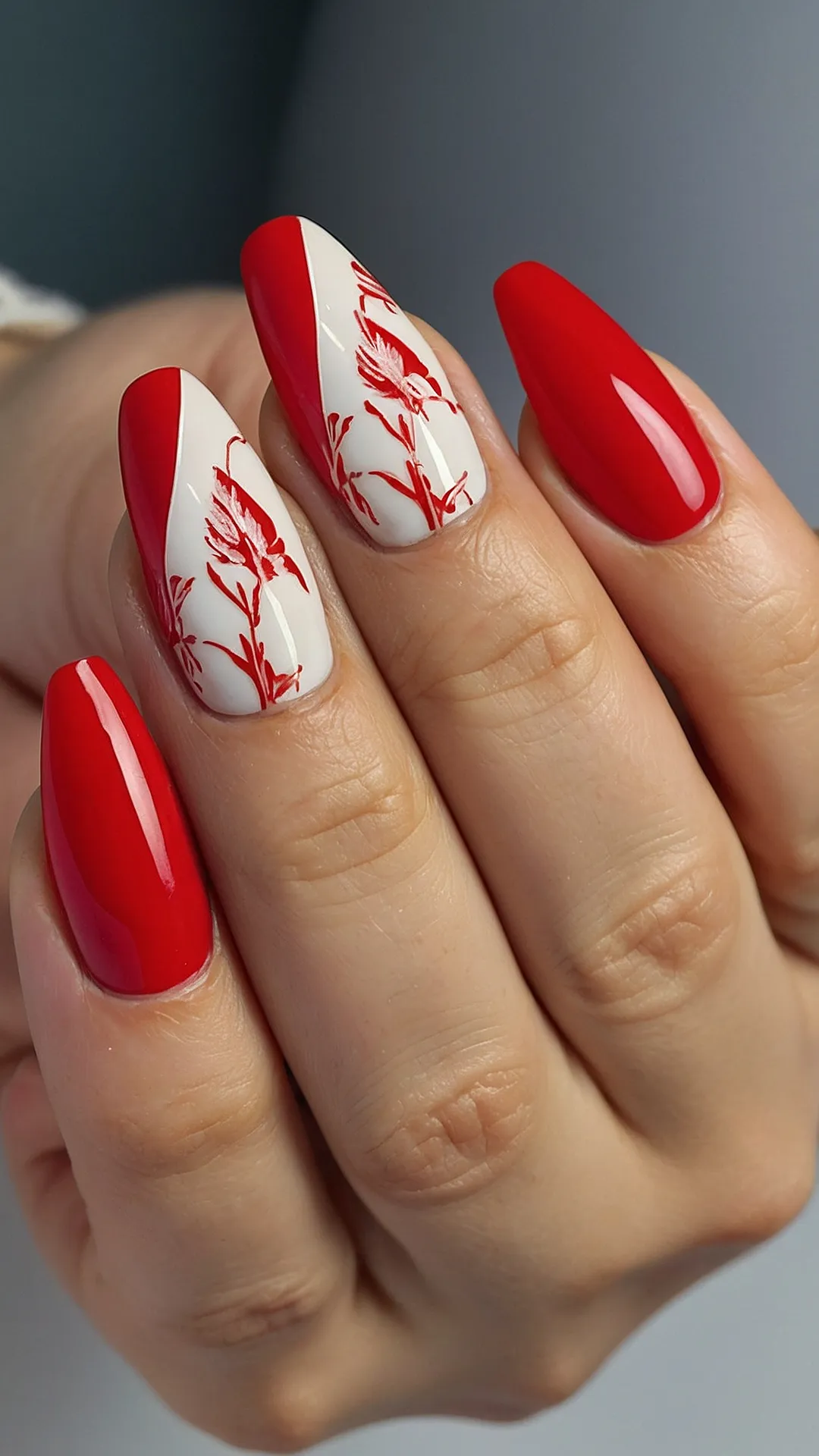 Celebrate Your Style: 18 Vibrant Red Nail Ideas Just for You! 39 Crimson Calling