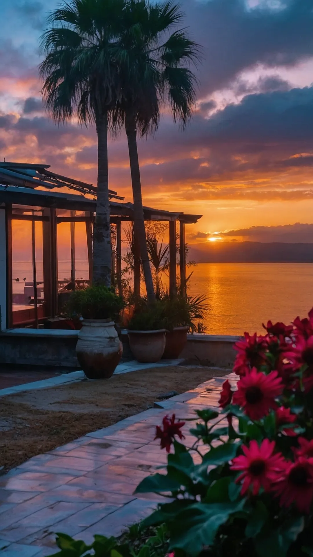 Morning Serenity: 15 Stunning Wallpaper Ideas for a Beautiful Start 39 Sunset Rhapsody