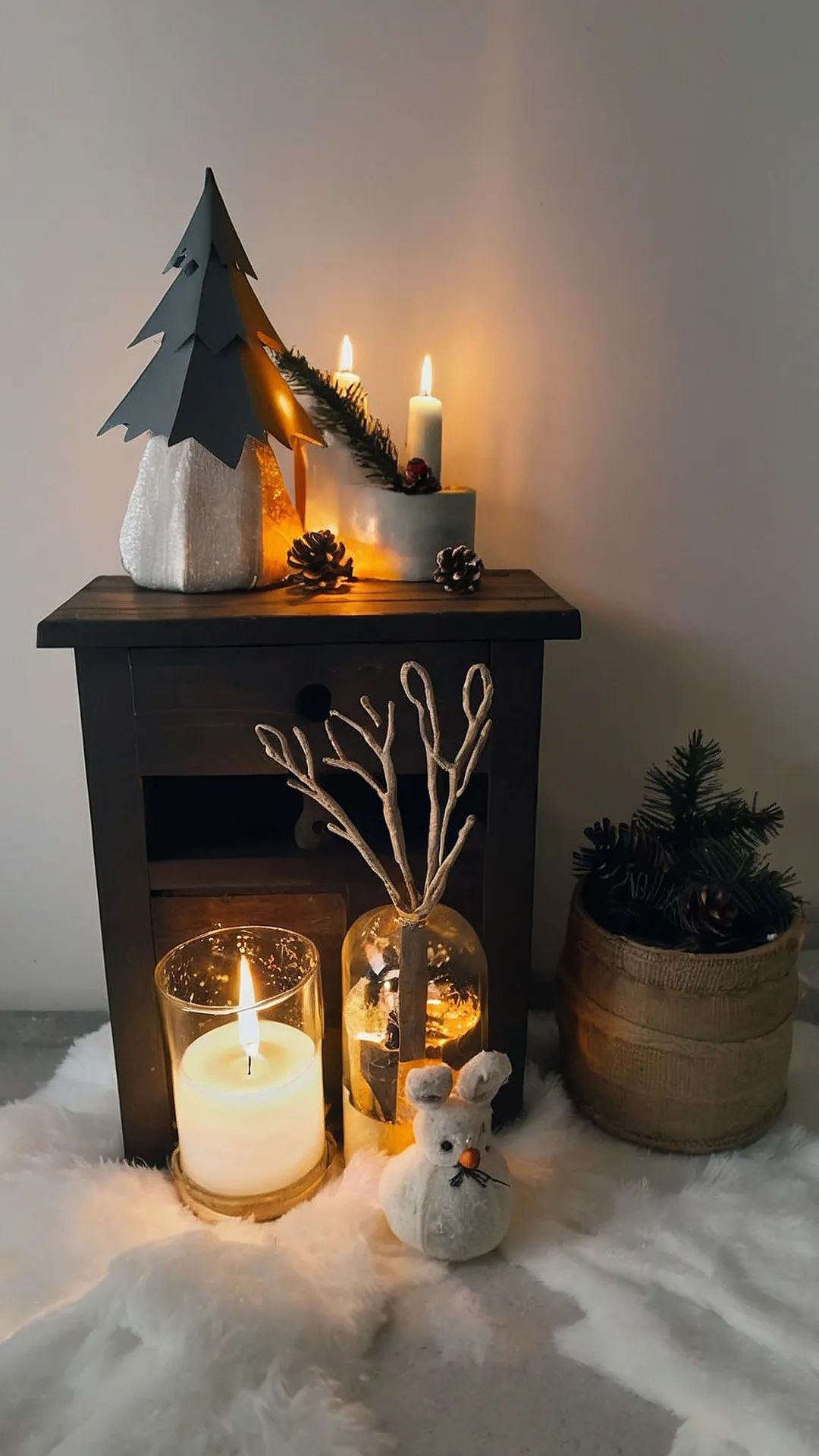 25+ DIY Easy Christmas Decorations to Transform Your Home 45 Candlelit Christmas Crafts