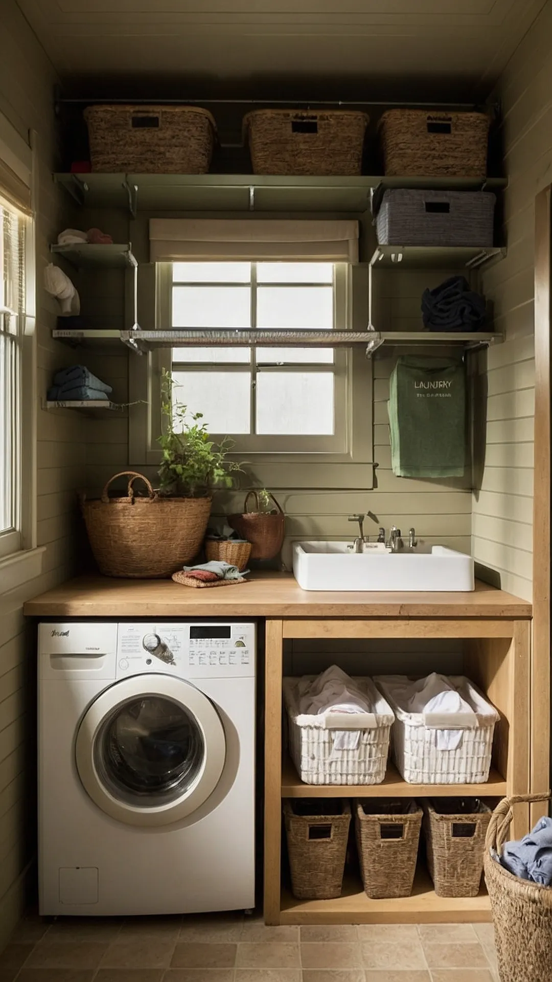 Clean Chic Laundry Haven