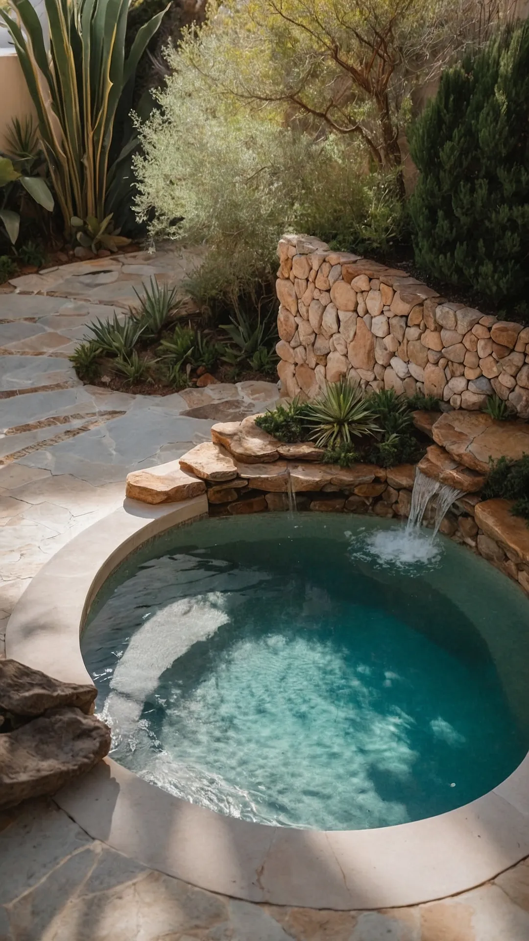 Texas-Sized Fun in a Tiny Pool: 18 Ideas for Small Yards 42 Pocket Dip
