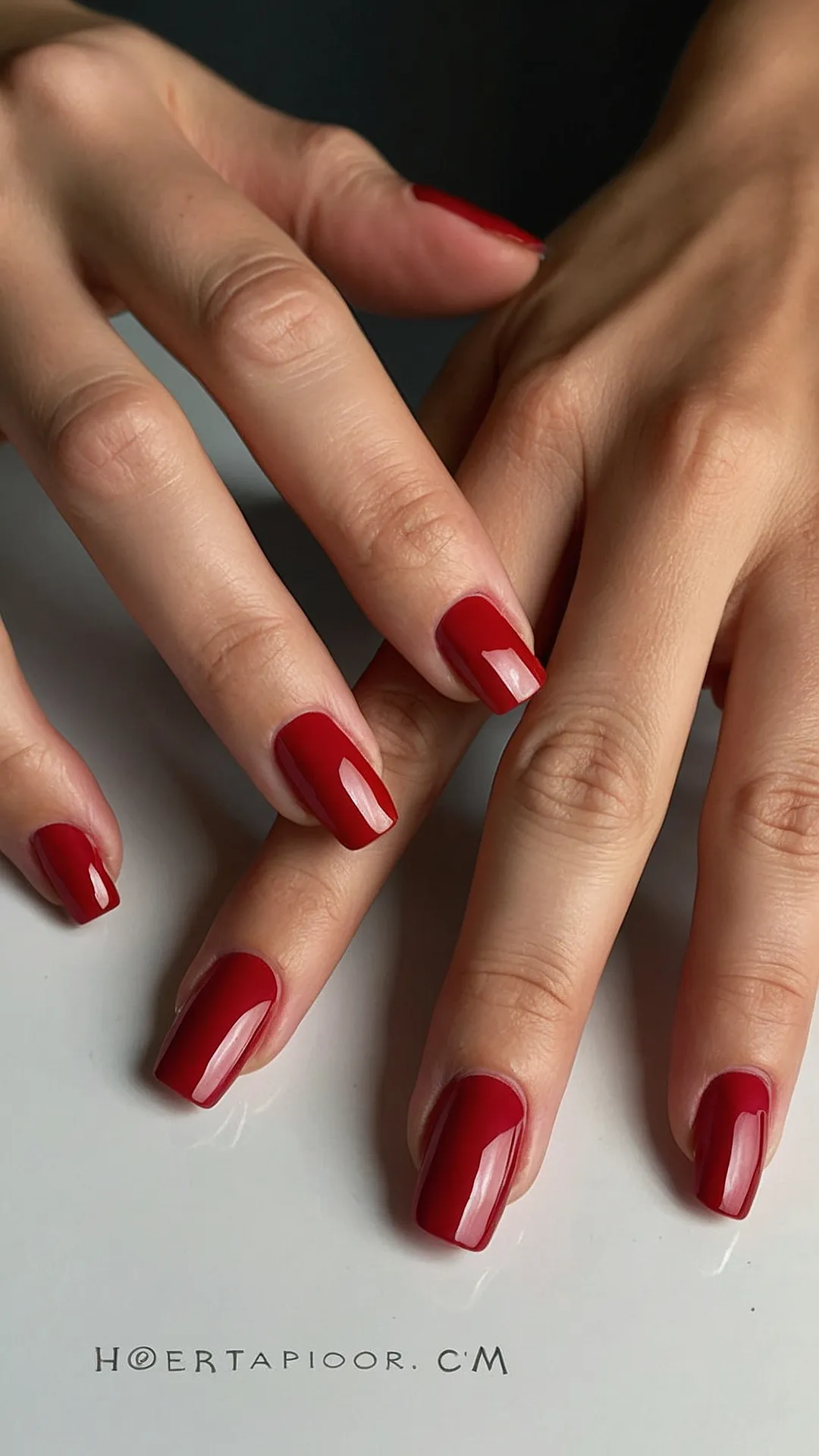 Celebrate Your Style: 18 Vibrant Red Nail Ideas Just for You! 38 Scarlet Fever
