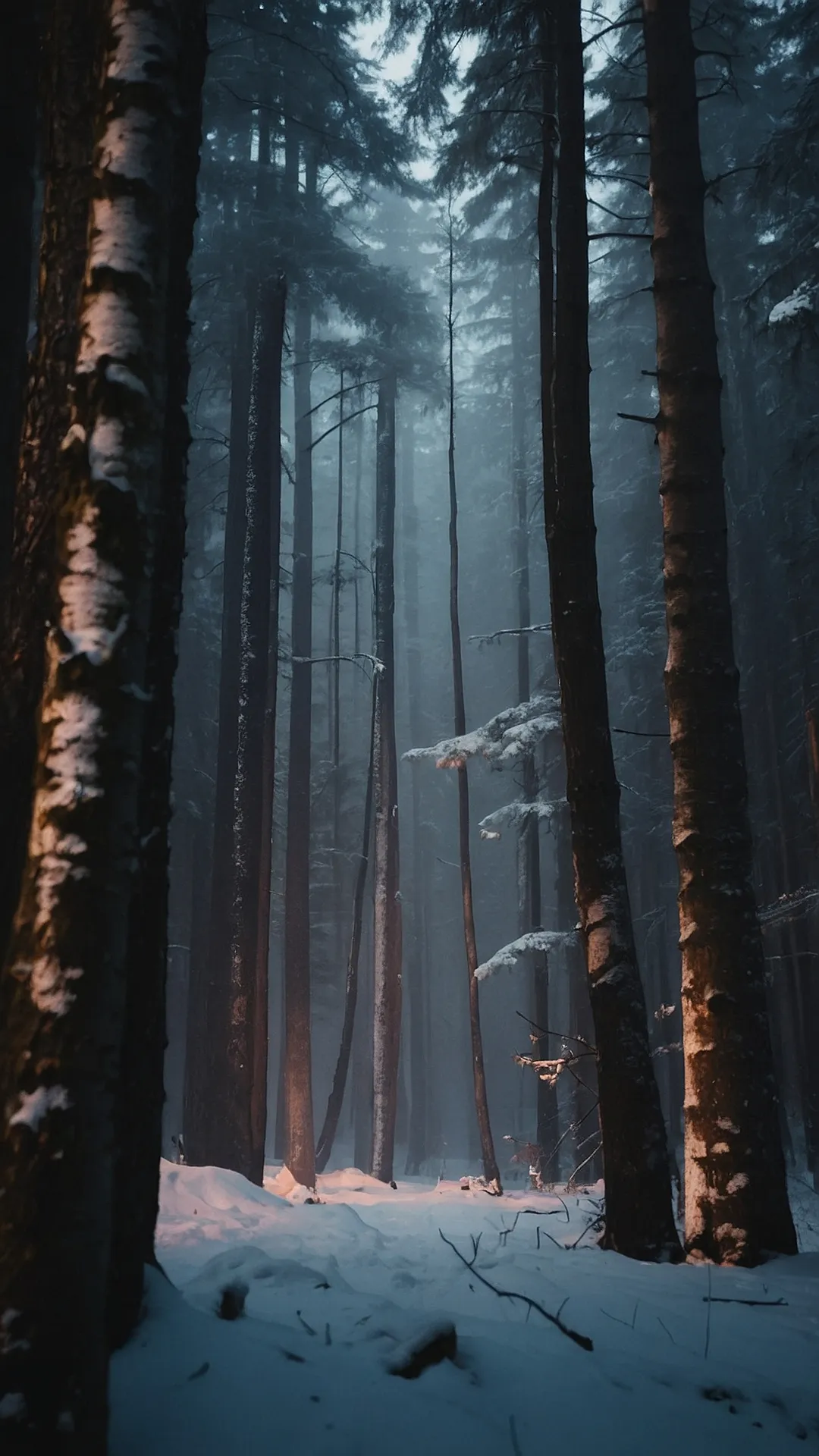 Lost in a Minimalist Winter Wonderland: