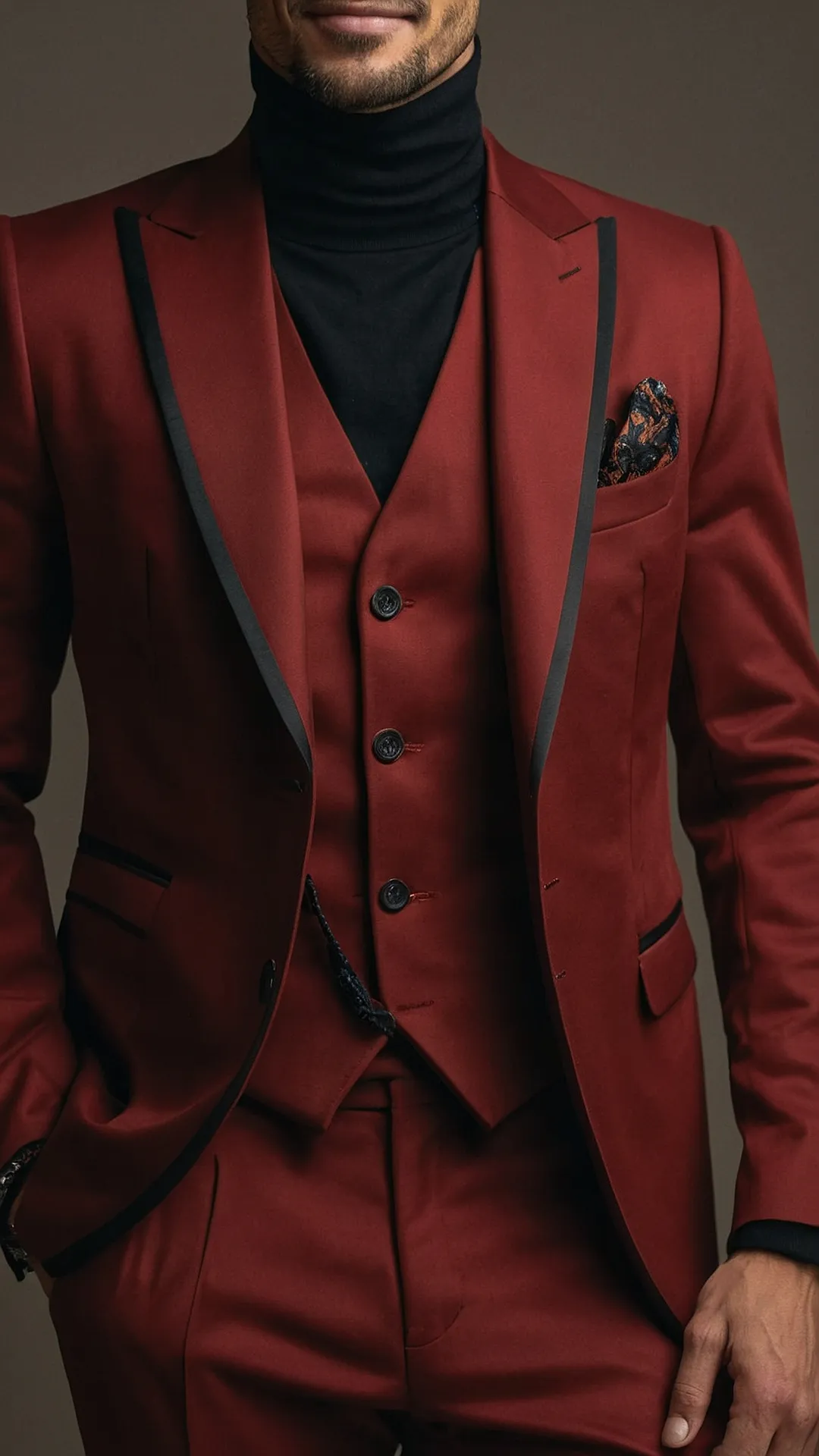 From Anime to Aesthetic: 15 Stunning Mens Red Suit Styles** ** 39 Suitably Bold