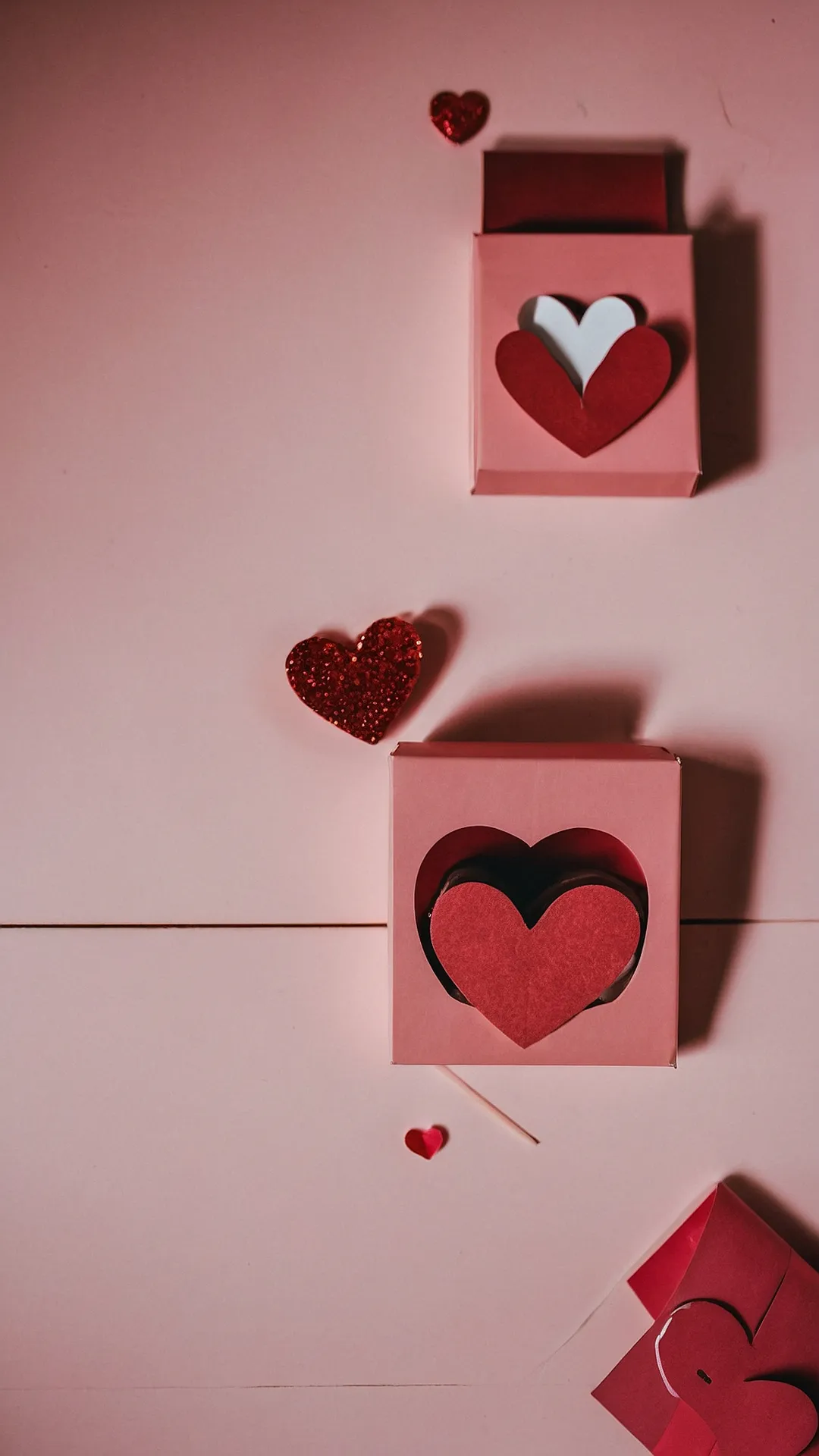 Romantic Reds: 19 Dark Aesthetic Valentine’s Wallpapers 39 Balloon Hearts