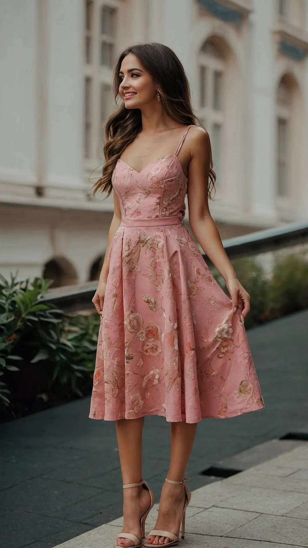 18 Cute Women Dress Ideas for Every Occasion 37 Pink-nic Chic