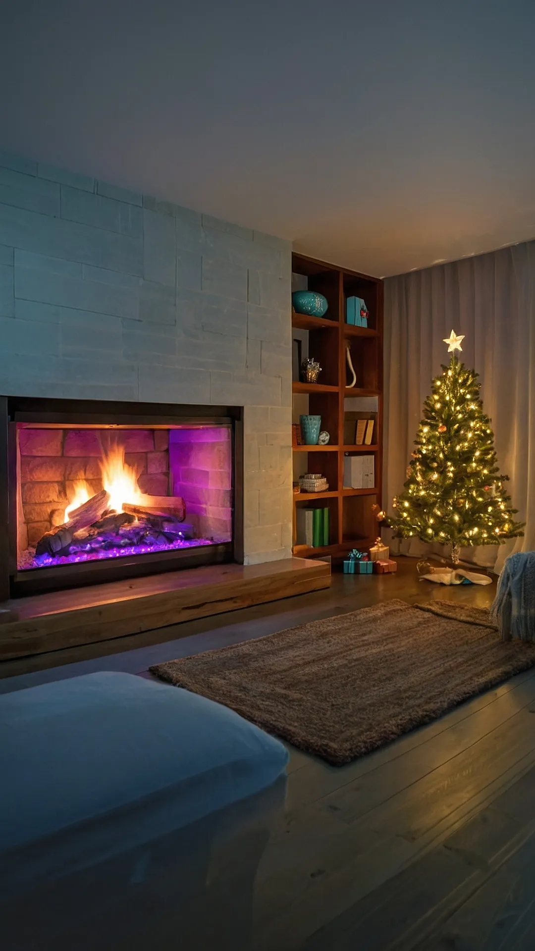 Festive Hearth Dreams: