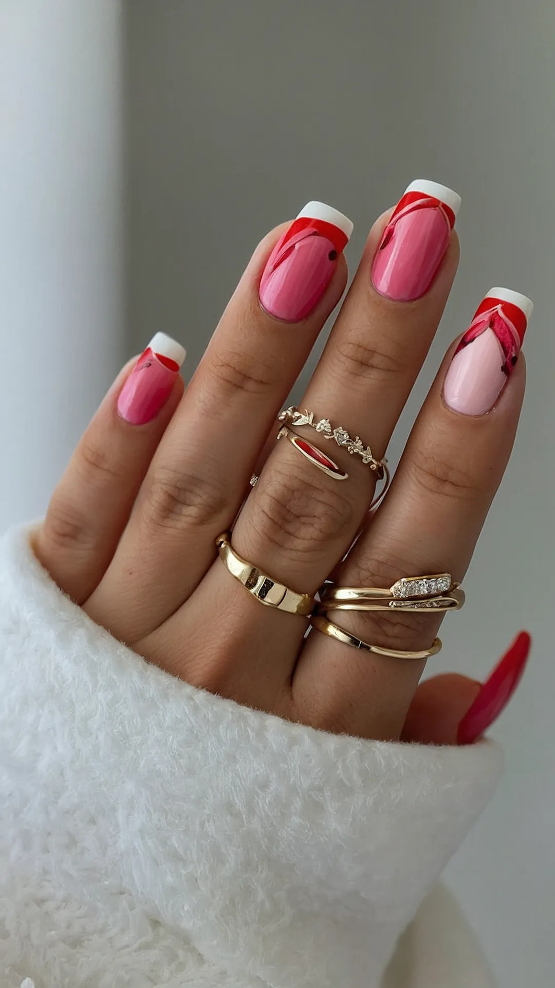 Glam Holiday Nails