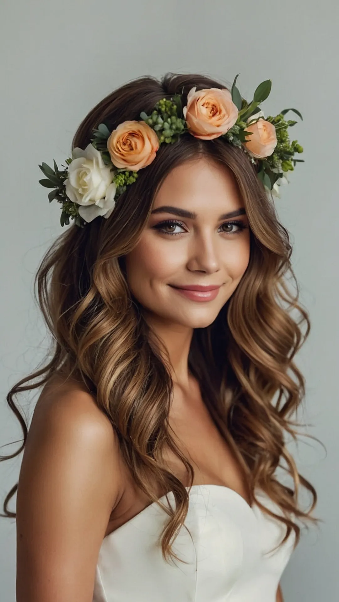 Flower Crowned Bride