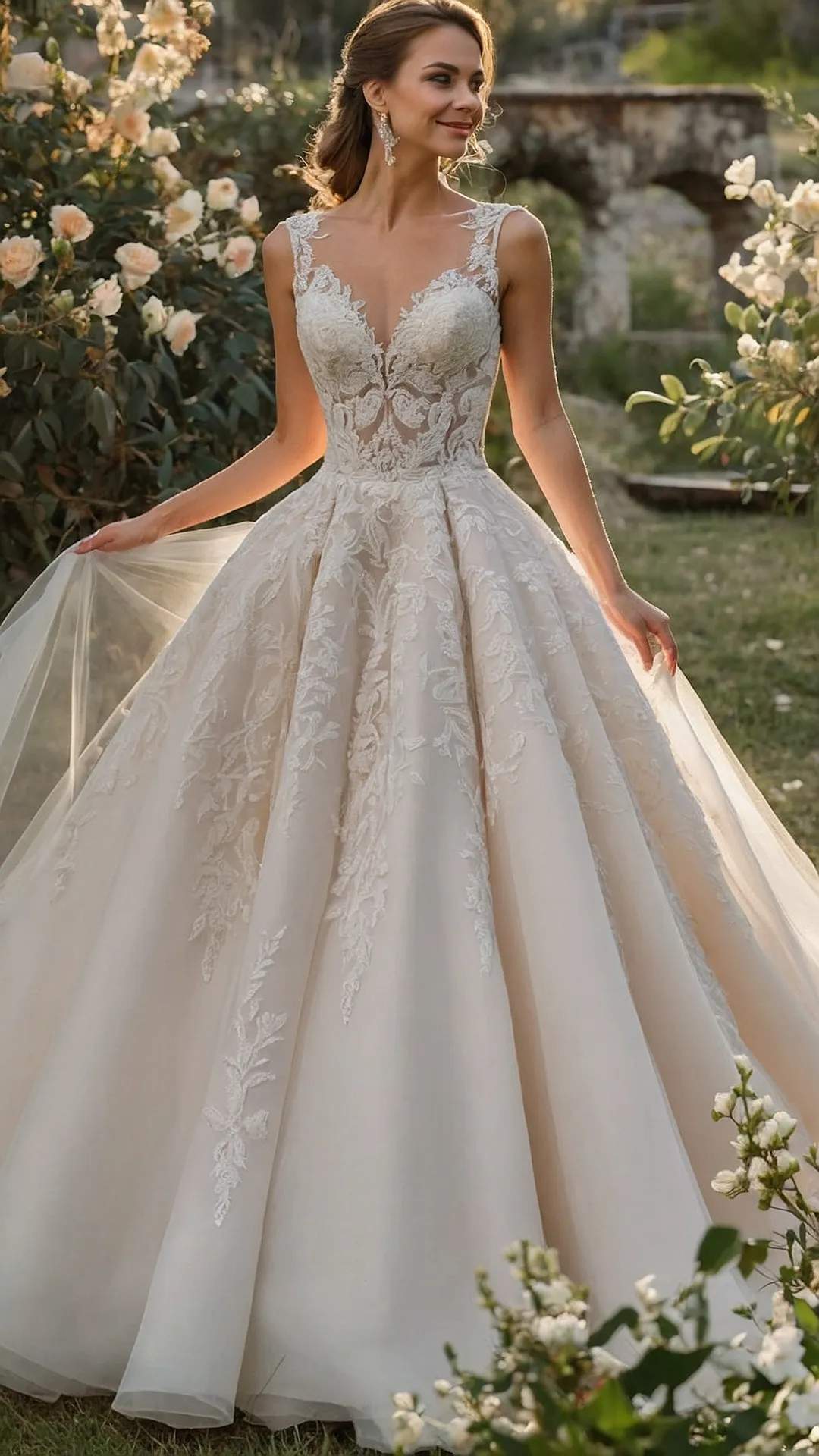 Embrace the Rainbow: 15 Stunning Colored Wedding Dresses to Inspire Your Big Day 38 Ditch the White, Embrace the Bright