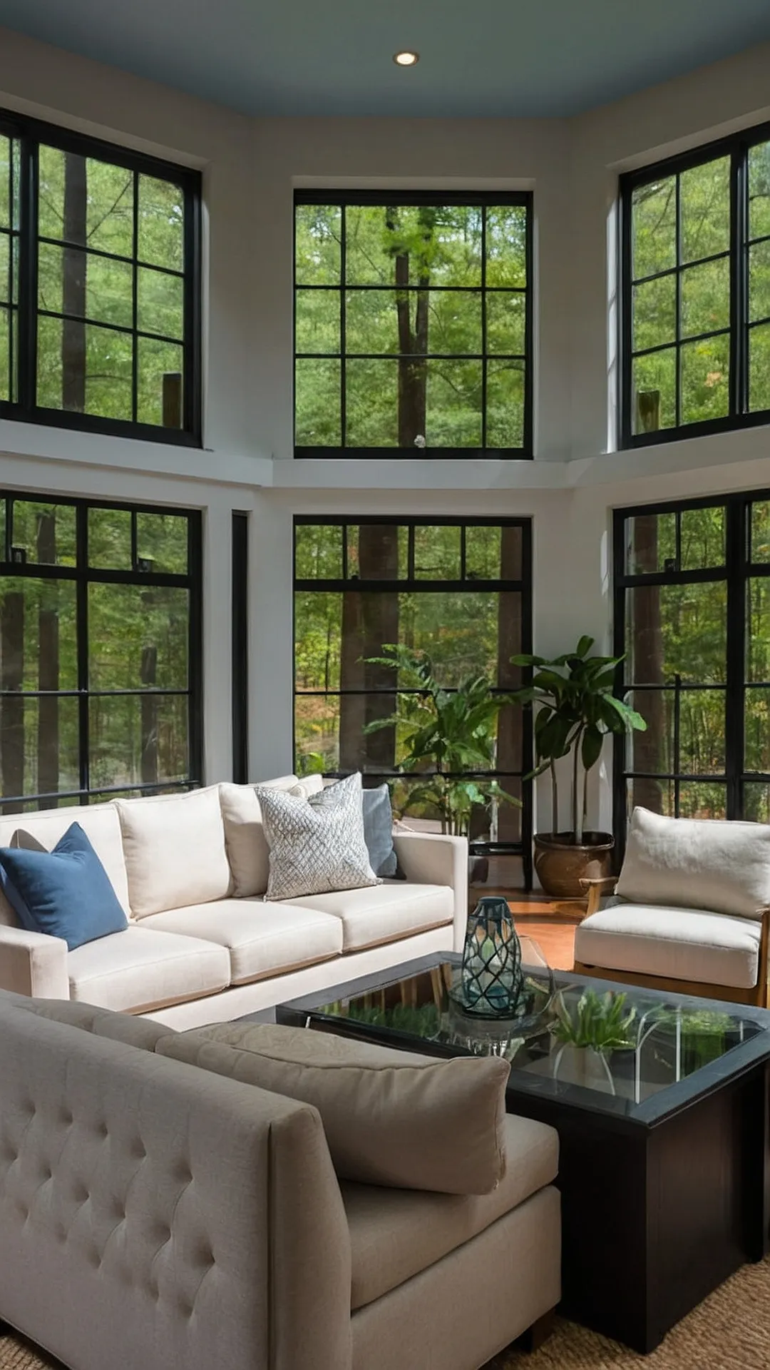 Farmhouse Sunroom Glow