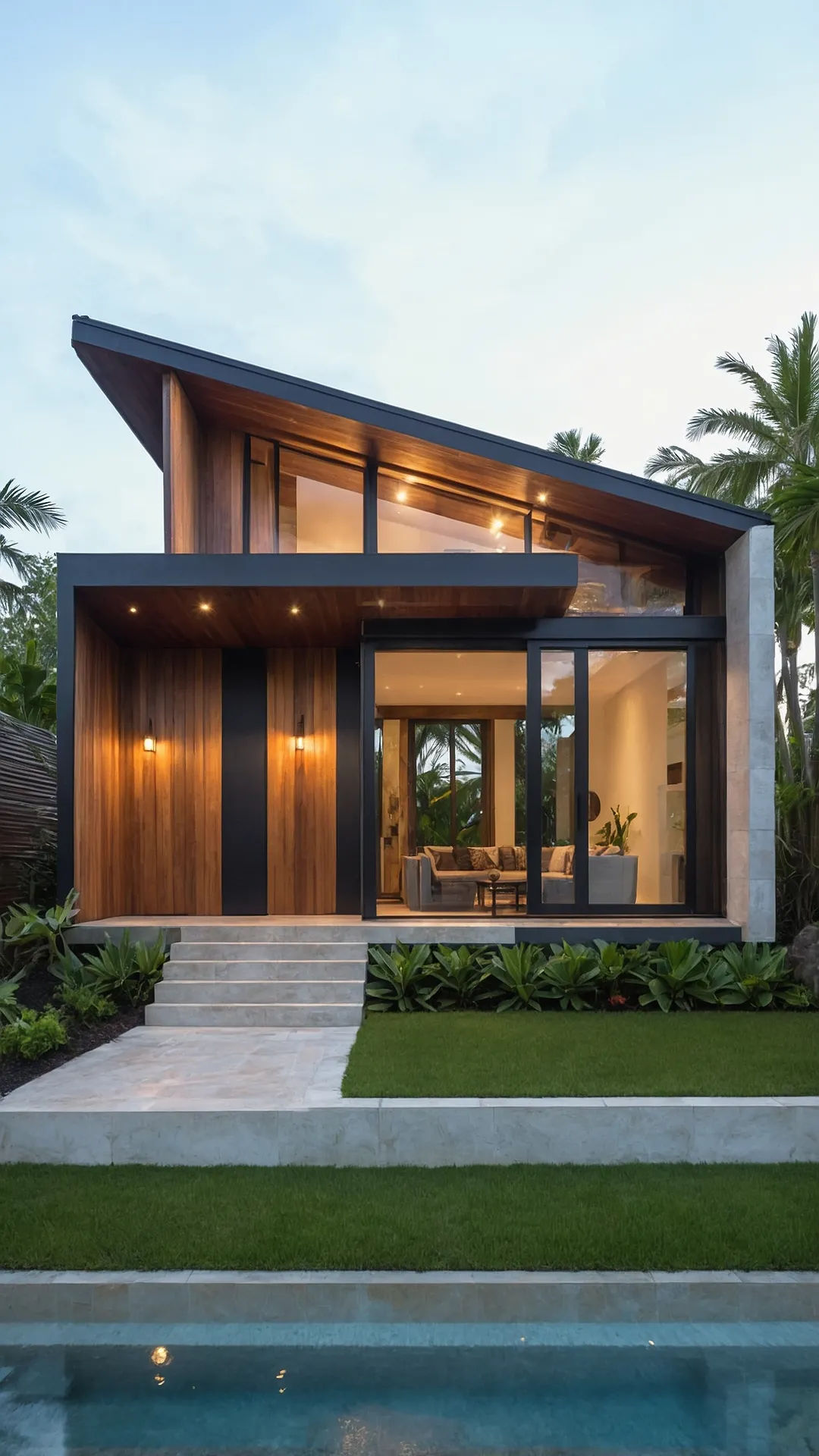 From Bali to the Philippines: 17 Tiny House Plans with a Tropical Twist 41 Jungle Hideaway Home