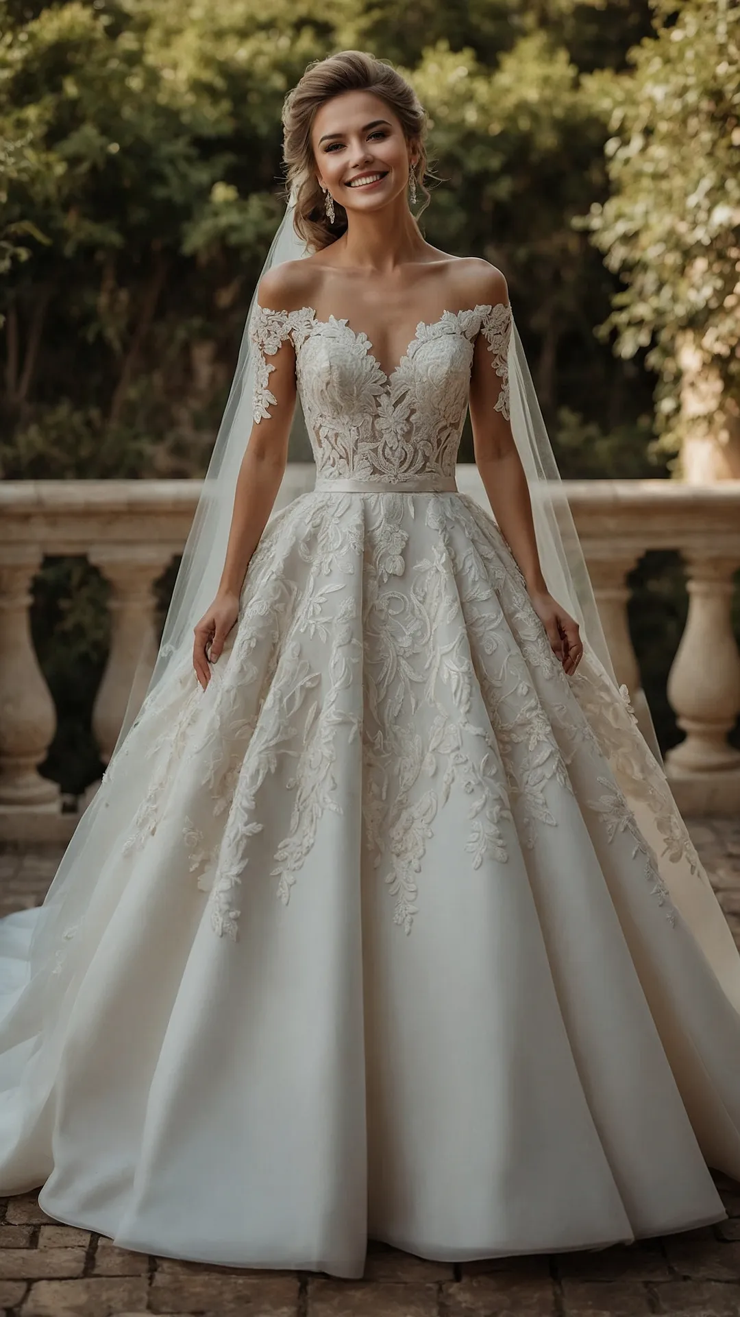 Bridal Bliss Awaits: 20 Stunning Ivory Wedding Dress Ideas 34 Gown Goals Realized