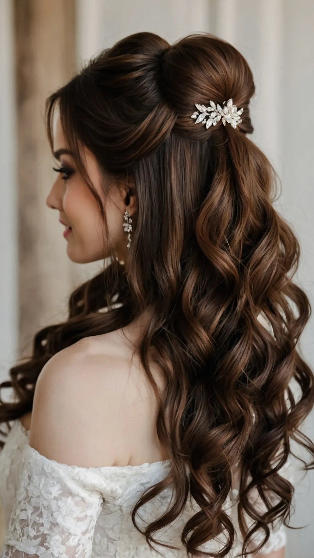 Creative Half Up Half Down Hairstyle Ideas to Wow Your Guests 46 Aisle Ready: Half Up