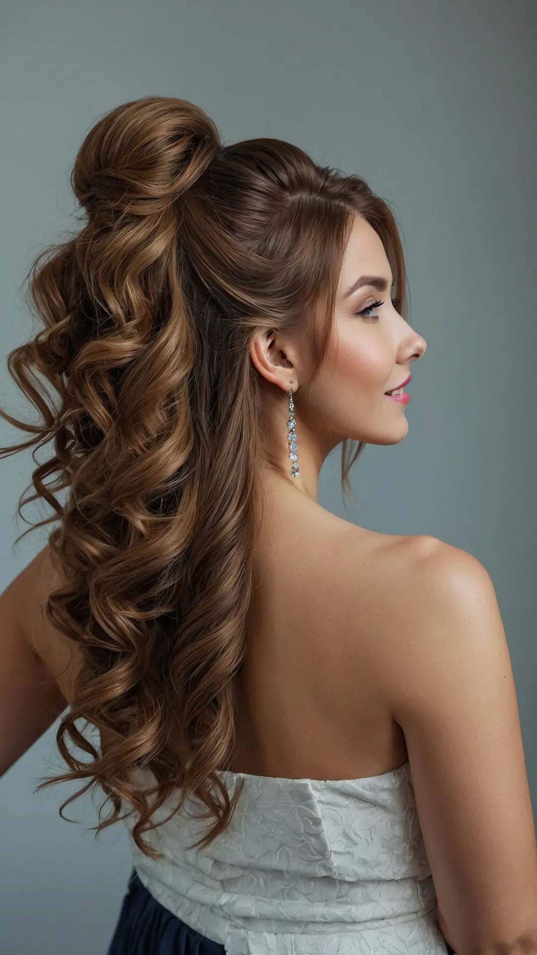 20 Easy and Cute Graduation Hairstyles for 8th Grade Caps** ** 35 Shine Bright: Grad Hair Edit