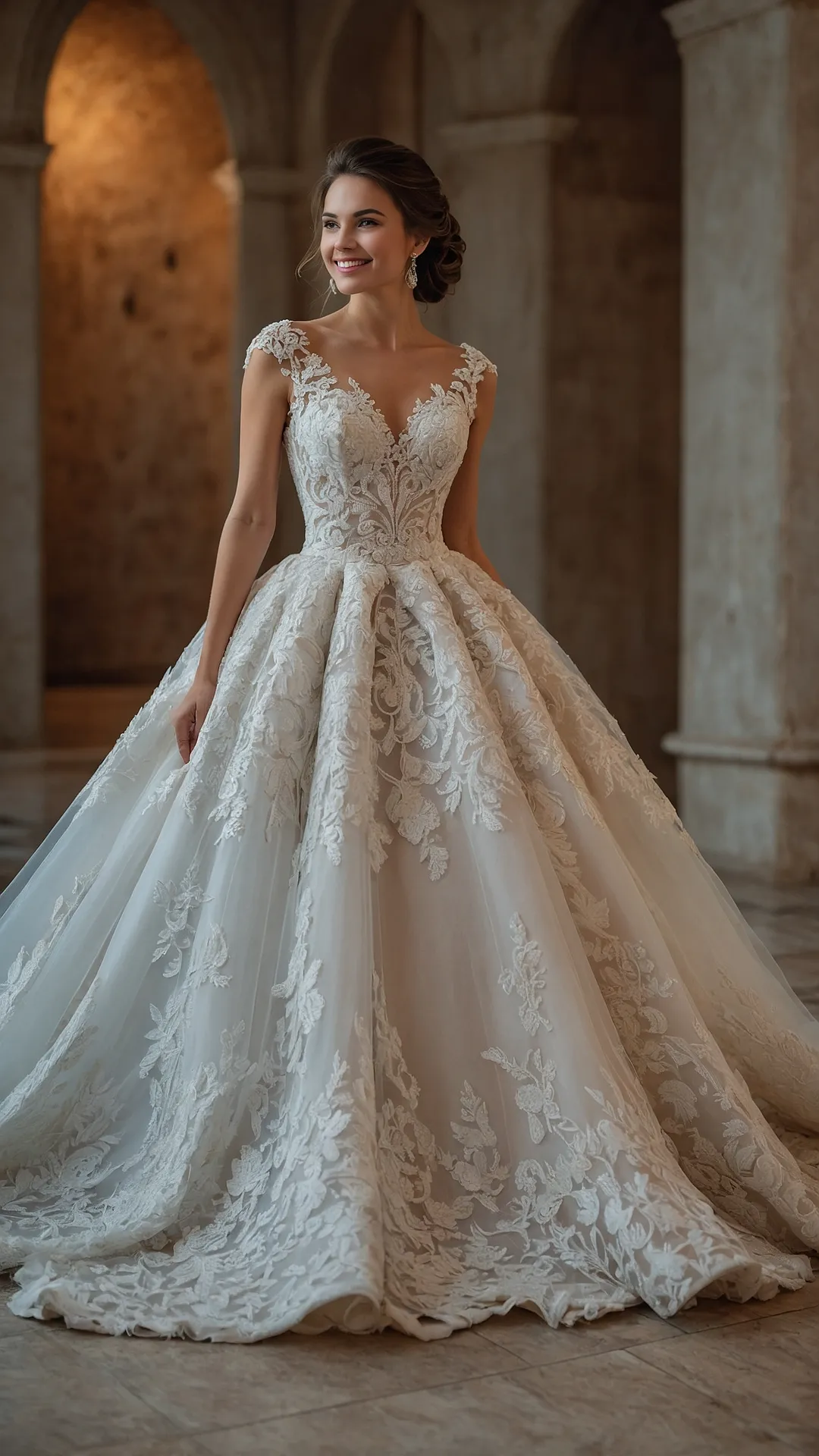 Whimsical Wonders: 20 Fairy Tale Wedding Dress Ideas 43 Dress Transformation