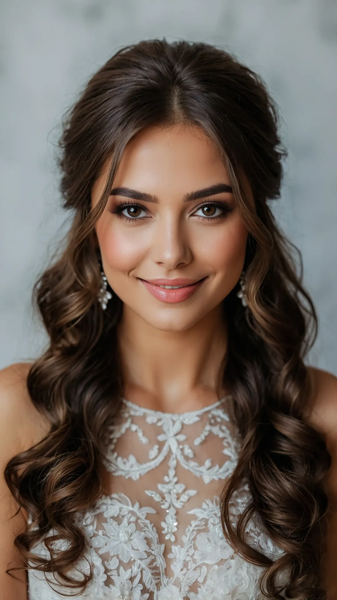 Big Day, Big Curls: 21 Naturally Curly Bridal Styles to Love** ** 43 Bridal Curl Radiance
