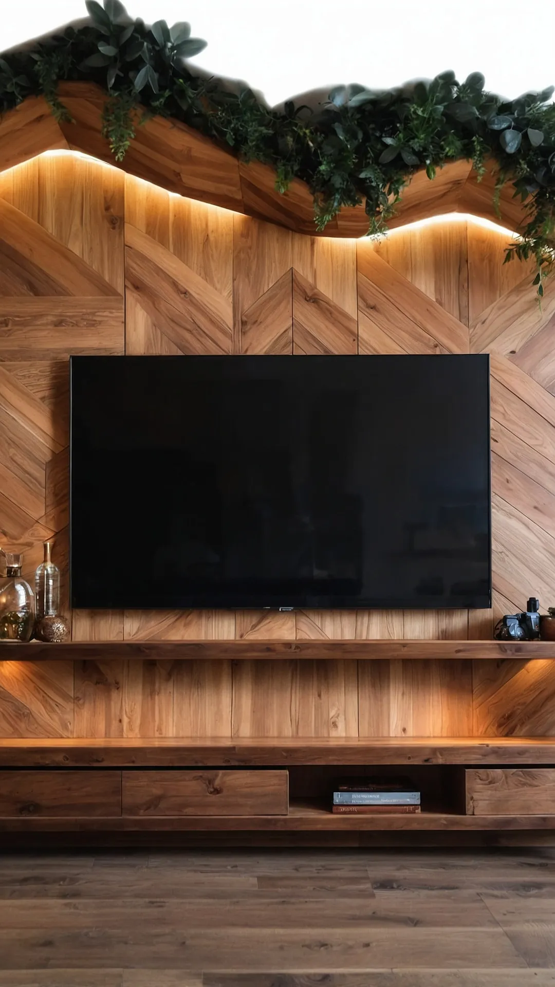 Discover 21 Wooden Decor Ideas for the Perfect Bedroom Makeover 41 Organic Shelf Waves