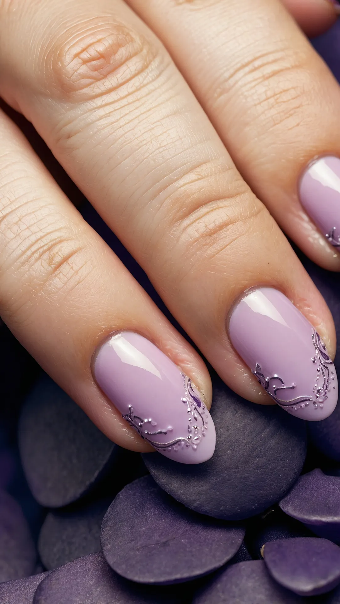 Violet Vixen Mani