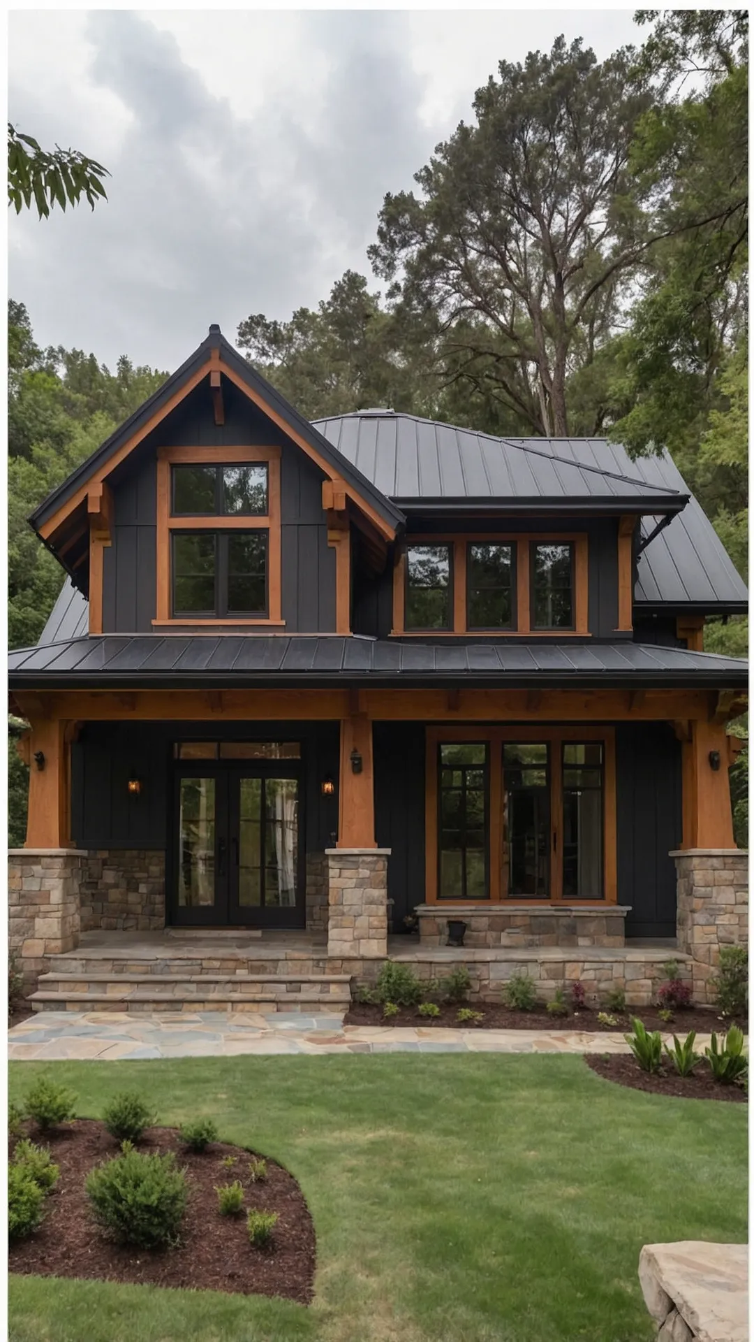 Country Elegance: 18 Stunning Craftsman House Plan Ideas for Family Living 39 Dream Artisan Haven