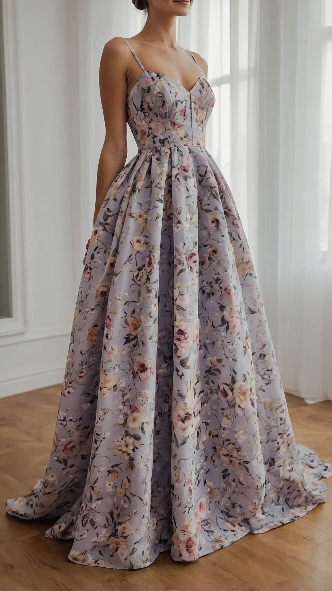 Blooming Into Style: 21 Long Floral Outfit Ideas for Every Occasion 41 Pocket Blooms