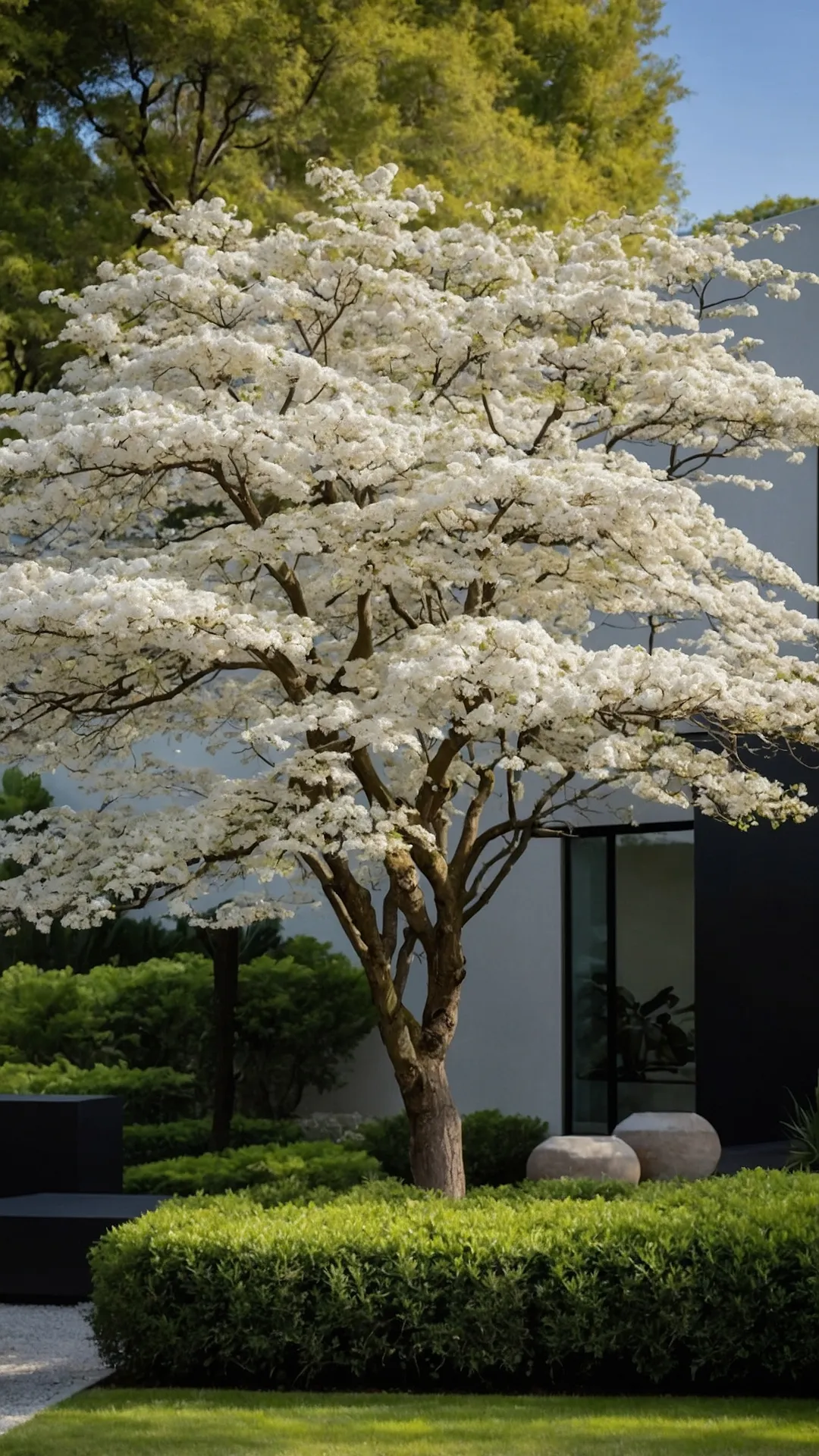 The Art of Minimalism: 17 Front Yard Landscaping Ideas that Wow** ** 44 Effortless Elegance