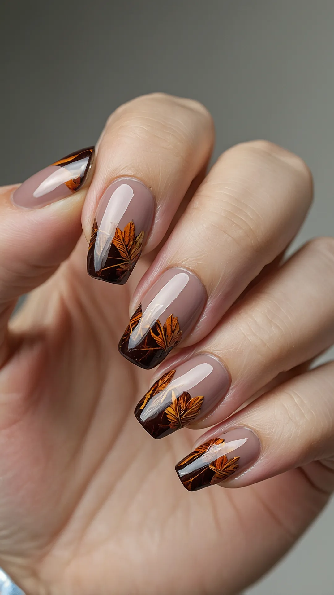 Fall-Inspired Nail Designs for Thanksgiving 2025 34 Feast Fingers