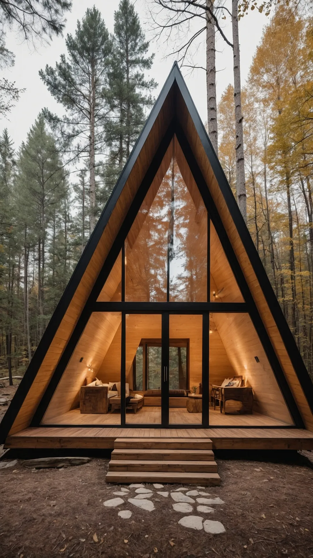 Modern Forest Cabin Ideas: Where Rustic Meets Chic 38 Forest Chic