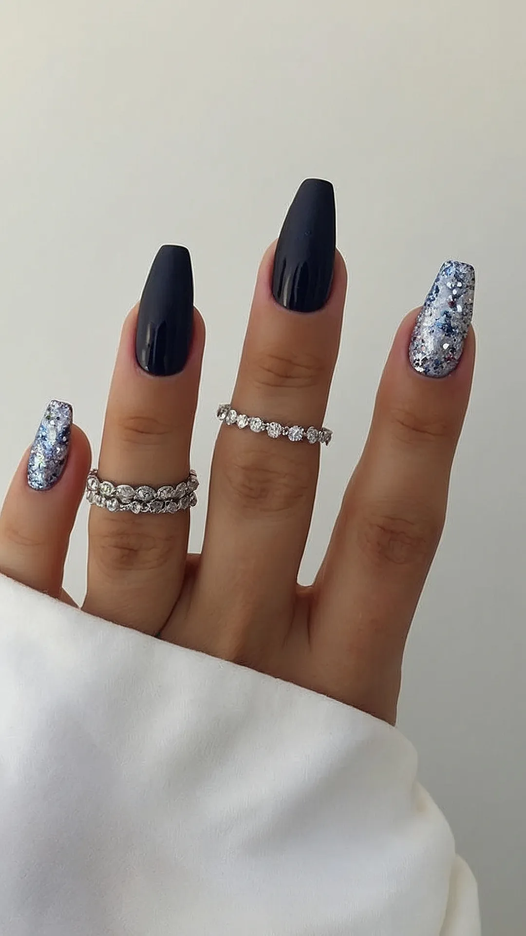 Dive into Azure: Trendy Blue Nail Designs for Summer 2024** ** 41 Cerulean Canvas