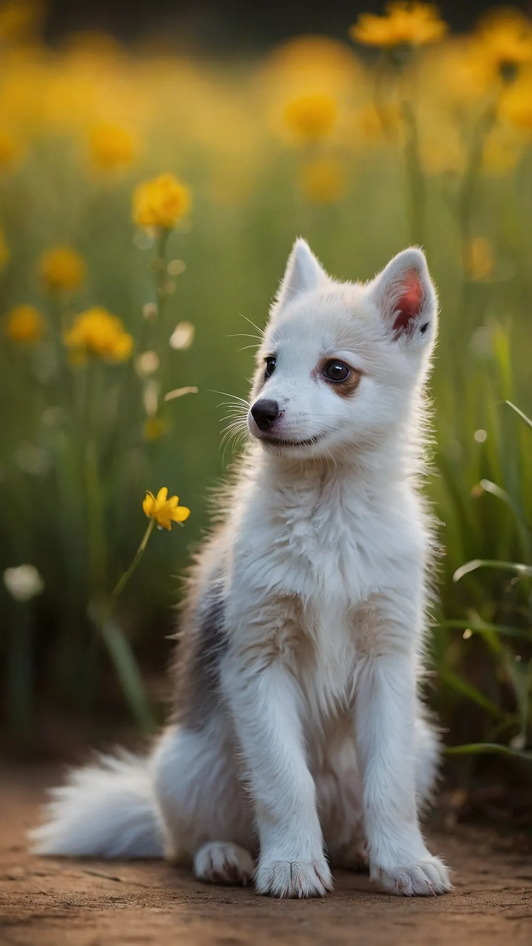 Kawaii Delight: 15 Cute Animal Wallpapers for Every Screen 42 Fluffy's Hide & Seek!