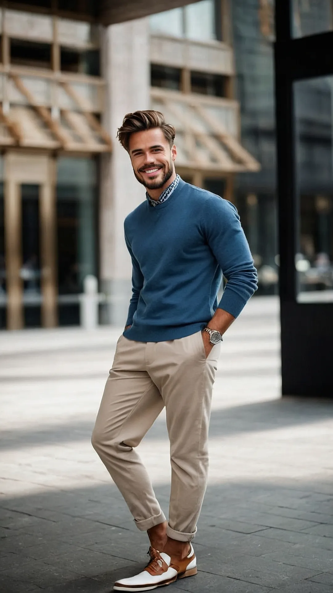 Men’s Clothing Styles: Unleashing Your Inner Trendsetter 38 Striped Swagger