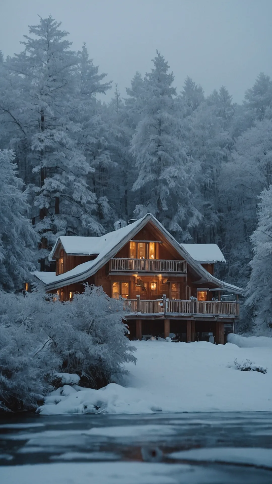 Snowy Serenity: A Winter Wonderland