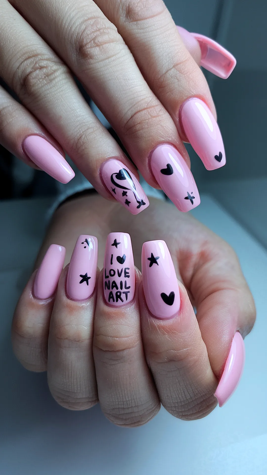 Frosty and Fabulous: 20 Simple Summer Ideas for Winter Nails 33 Pink Winter Bloom