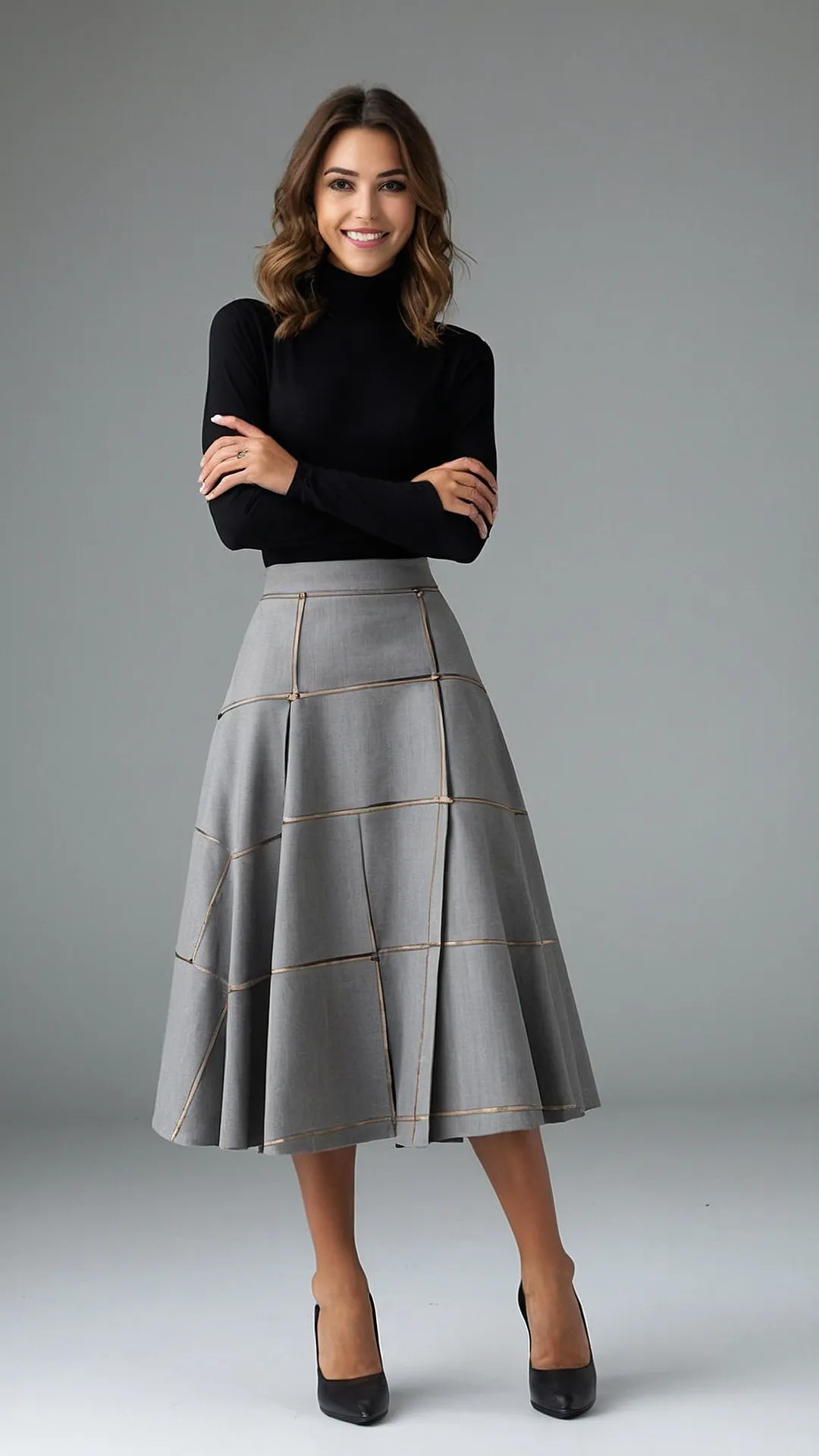 Rocking Fall in Style: 12 Creative Skirt Outfit Ideas to Try 37 A-Line Allure: