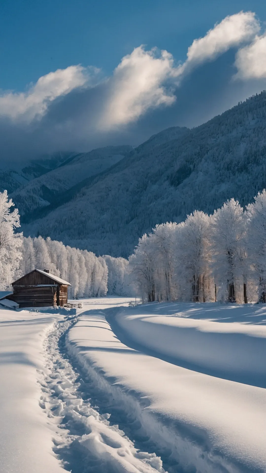 Experience the Magic: 10 Aesthetic Winter Wallpaper Ideas for Your Cozy Retreat 41 DescScape: